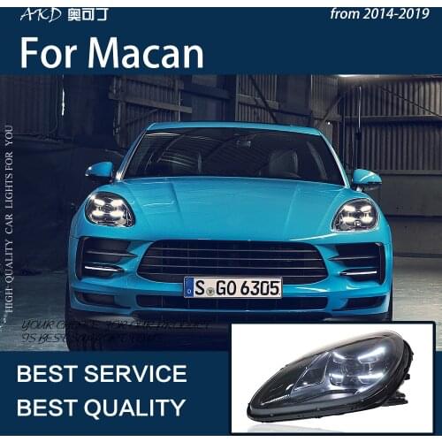 Car Styling for Macan Headlights 2014-2017 Macan 95B LED Headlight DRL New Design LED Projector Lens Automotive Accessories
