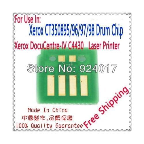 For Xerox DocuCentre-IV ApeosPort-IV C4430 4430 Printer Toner Cartridge Chip,For Xerox DCC 4430 APC 4430 C4430 Drum Unit Chip