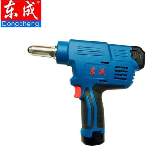 Electric tool lithium battery charging type rivet gun into the East core riveter DCPM50 (E) 12V (standard suite)