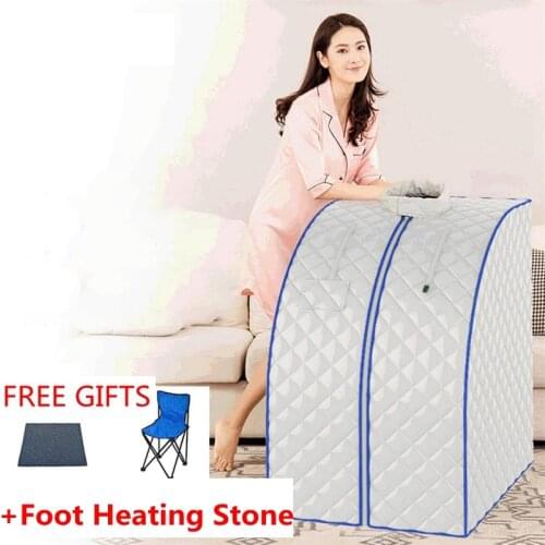 Far infrared sauna steamer remote control collapsible with steaming machine chair household steam home portable Spa Sauna tent