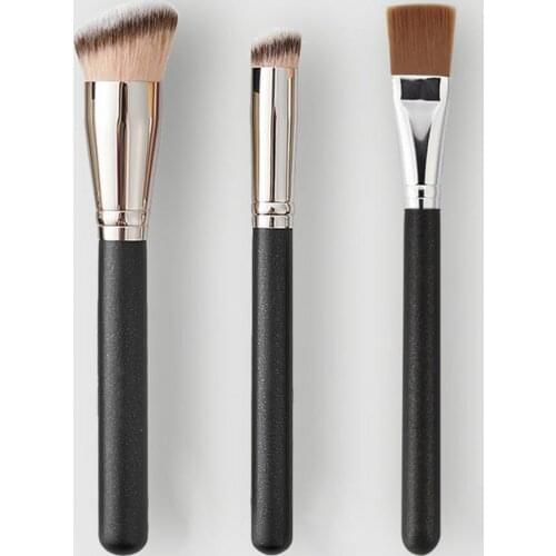 Makeup Brush Wear-resistant Strong Grasping Power Artificial Fiber Foundation Concealer Facial Masque Brush brochas maquillaje
