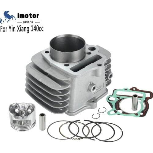 Motorcycle Cylinder Piston Ring Gasket Kit For 56mm Bore YX140 YinXiang 140cc Horizontal Engine Dirt Pit Bike Atv Quad Parts