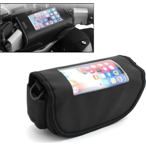 Linen Motorcycle Handlebar Bag Navigation Bag for BMW K1600GT K1600 Grand K1600GTL R1100R R1150RT R1250RT R850 R850R R850RT