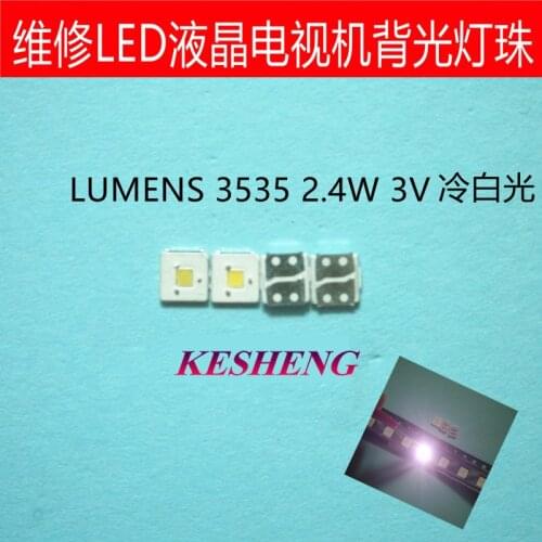LUMEN LED Backlight Flip Chip LED 2.4w 3v 3535 Cool White 153LM for SAMSUNG LED Backlit LCD Applications 300PCS