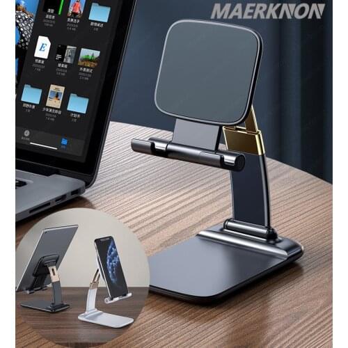 Mobile phone holder Universal Adjustable Desk Stand Folding Tablet Holder For iPhone Huawei Xiaomi iPad подставка для телефона