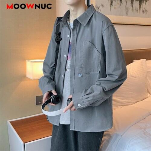 Мужские вельветовые рубашки Moownuc China At AliExpress