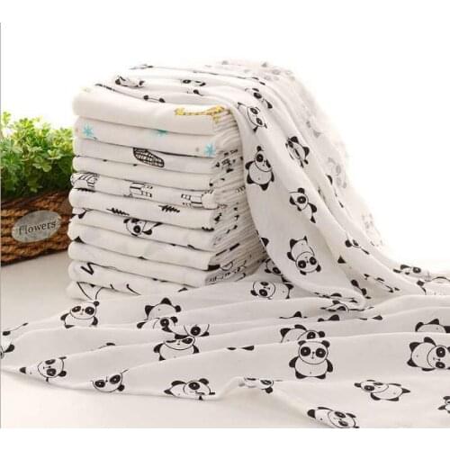 Cartoon 120*120cm baby blankets newborn Cotton Swaddles Hooded Animal Summer Swaddle Wrap Blankets for Babies Flower Printed