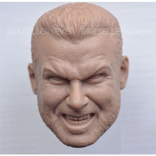 Unpainted 1/6 Scale Movie Character Saber-Toothed Tiger Head Sculpt Head Model For Action Figure Dolls Body Sketch Practice