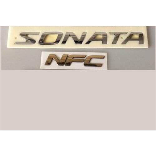 Genuine Rear Trunk Tailgate Logo Emblem for hyundai Sonata NFC 2008-2010 Rear Trunk Lid Logo Emblem badge