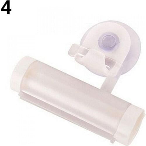 Useful Plastic Rolling Tube Squeezer Toothpaste Easy Dispenser Bathroom Holder
