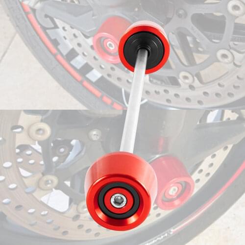 For Ducati Diavel 1200 2010-2018 Diavel 1260 2019-2020 X-Diavel Motorcycle Front Axle Fork Crash Sliders Wheel Protector