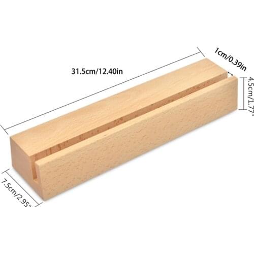 Style Vintage “Now Playing” Heavy Wooden Display Stand For LP Vinyl Record Phono