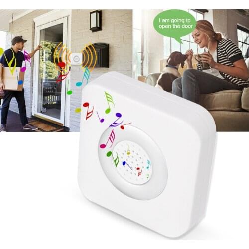 External Wired Doorbell 4 Core Door Bell Alarm Wired Doorbells For Home Office Access Control System 12V Wired Doorbell