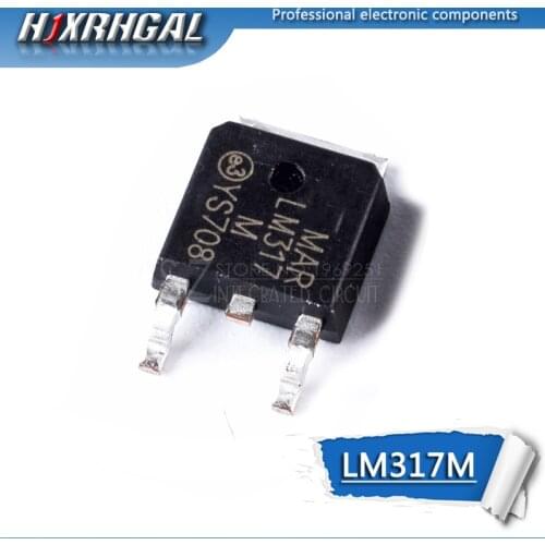10pcs LM317M TO-252 LM317 TO252 LM317MDT voltage regulator IC