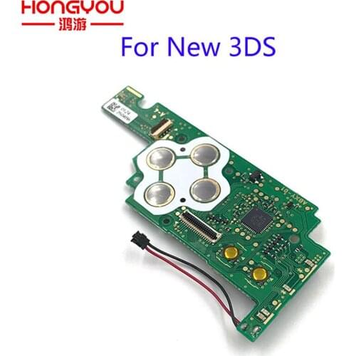 5Pcs Original Replacement Parts Power ON OFF Board Key pad Button Board For New 3DS button Switch Board