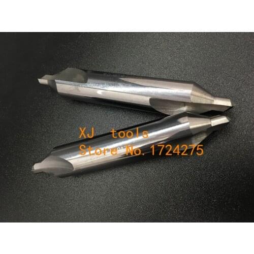 A3.0*D8 2pcs/set 60 degrees High quality Solid carbide center drill Processing: stainless steel and Steel etc