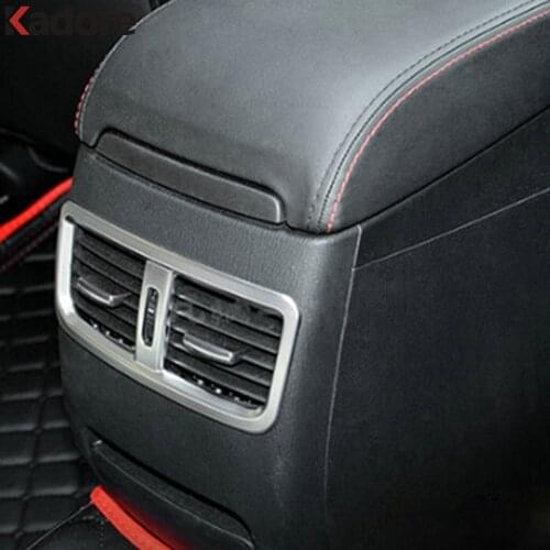 For Mazda 6 Atenza 2013-2017 Interior Accessories Armrest Rear Air Conditonnal Vent Cover Trim AC Outlet Panel Decoration frame