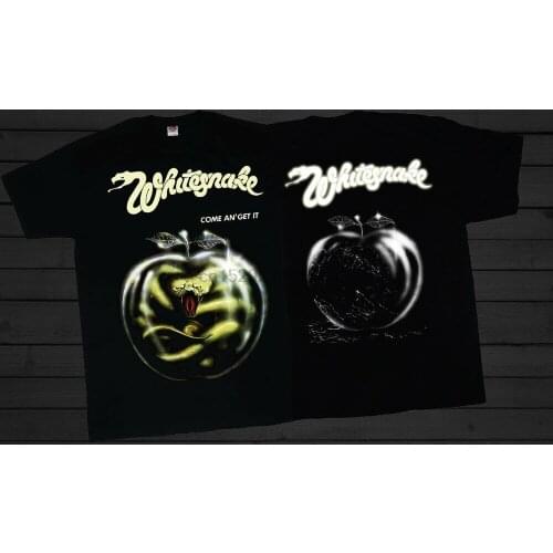 Whitesnake- Come an Get It - British hard rock band T-shirt sizes S to 6XL(1)