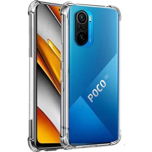 Case For Poco F3 5G Case For XIAOMI Poco F3 clear Soft Silicone Anti-fall Phone Cover For Poco F3 F 3 Smartphone cases 6.67"