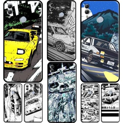 Initial D Mountain Drift Racing For Huawei Honor 10X 8 9 10 Lite 20 10i 7X 4C 7C 6C 7A Pro 8X 9X 8A 9A 8S 9S Phone Case