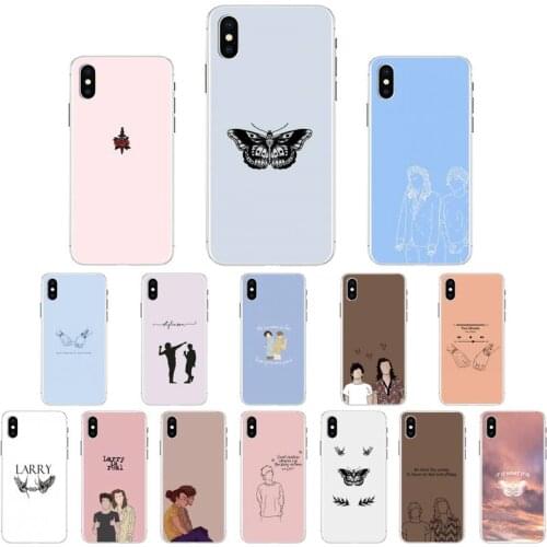 YNDFCNB Larry Stylinson Phone Case For iPhone X XS MAX 11 12 pro max 6 6s 7 7plus 8 8Plus 5 5S XR se 2020 case