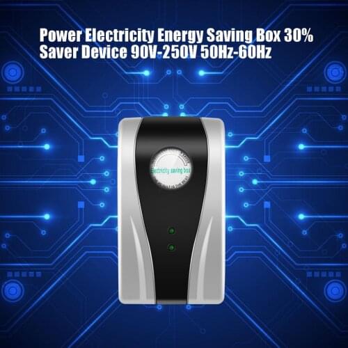 30000W 90V-250V Intelligent Environmental Power Energy Saving Box Saver Device Saving Buster US/EU/UK Plug