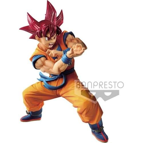 BANDAI Banpresto Original DRAGON BALL Son goku Figure bos sp6 Anime Model Doll Toys Gifts