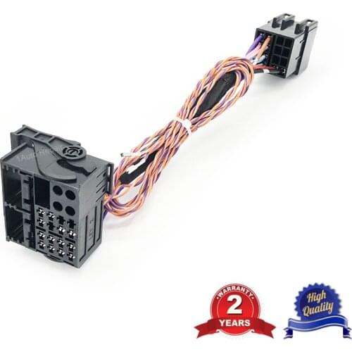 ISO Quadloc Canbus Adapter Cable Wire Harness Upgrade RCD330 RCD510 Conversion Cable For Polo Jetta Golf Tiguan Passat CC Skoda
