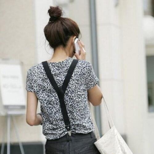 Hot Sale Mens Womens Unisex Clip-on Suspenders Elastic Y-Shape Adjustable Braces Colorful Female Male Fashion Accessory Apparel