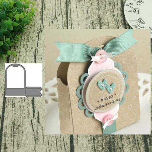 Metal Cutting Dies Gift box 2019 Crafts Stencil For DIY Scrapbooking Paper/photo Cards Die