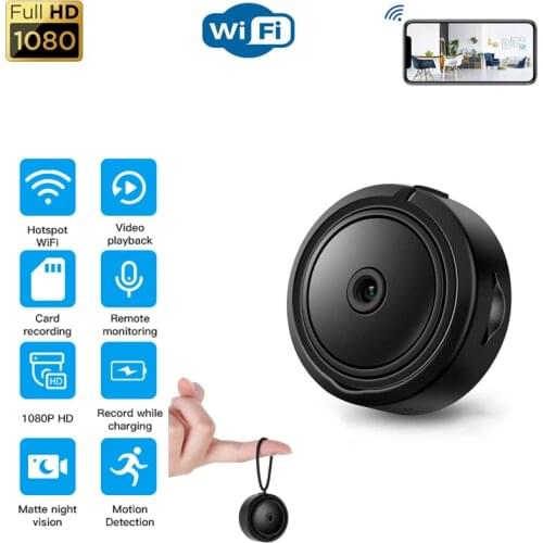 1080P HD Wireless Mini Camera Wifi Security Surveillance Camera Remote Monitor Video&Voice Recorder Portable Micro Camcorder