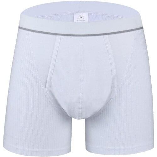 Men Boxers Underwear Brand Sexy Men Panties Comfortable Breathable Solid Underpants Mens Ventilate Male Boxer Soft Undershorts