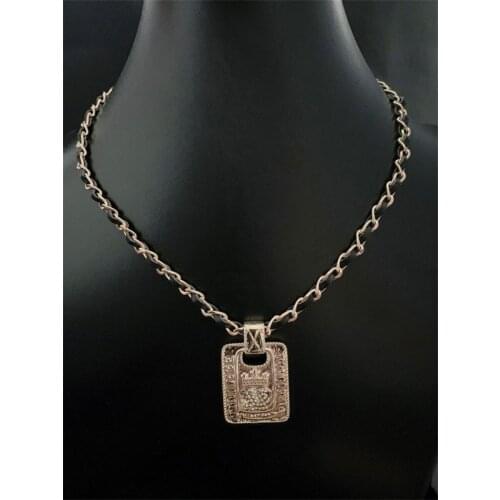 2021 New Arrival Ladies Girls Branded Designered Rope Chain Charm Pendant Cool Necklace Jewelry