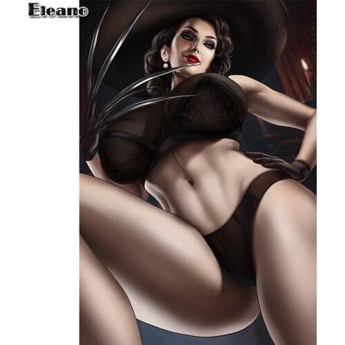 Print canvas games bloody Countess sexy girl art poster 40x60 50x70 60x90 custom living room bedroom hanging picture