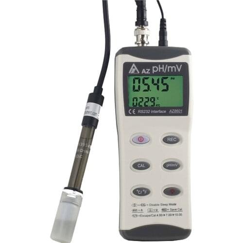 AZ8601 pH meter water quality tester measures pH value oxidation reduction potential (mV) value pH measurement range 0.00~14.00