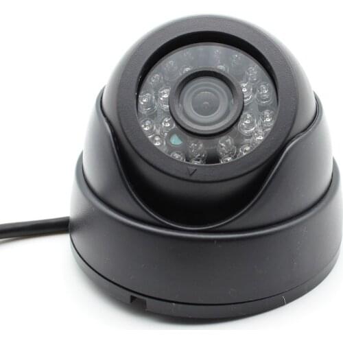 Plastic HD 1080P 2MP 1/2.7" CMOS AHD CCTV Camera Indoor Dome Security IR Color 24/48 leds night vision wide angle