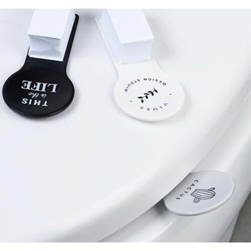 1PCS Portable Printed Toilet Lid Lifter Convenient Sanitary Without Dirty Hands High Quality Suitable For All Kinds Of Toilets