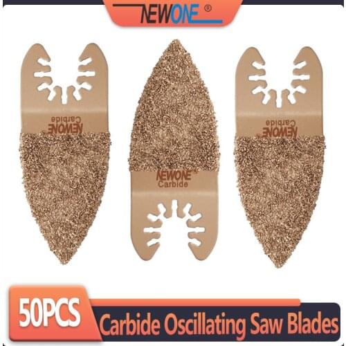 NEWONE Quck-release Carbide Finger file Oscillating Tool Saw Blades Multi-tool Power Renovator Trimmer Saw blades for tail bath