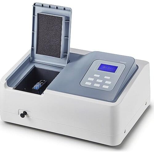 Single Beam Spectrophotometer SP-UV1000 Wavelength 200~1000nm Tungsten Lamp & Deuterium Lamp Spectral Bandwidth 4.0nm