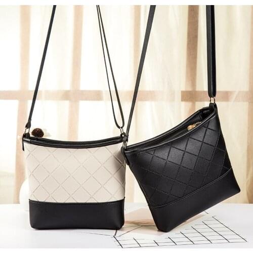 Shoulder bag bags for women Cross body purses purse PU fashion Ms classic Cute student New Korean messenger envelope phone