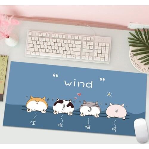 Nordic pvc tablecloth waterproof home dining mat cartoon leather table mat anti-scald coaster