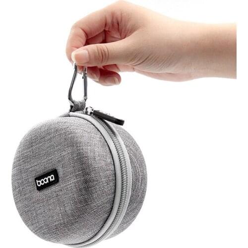 Mini Hard Shell Bluetooth Speaker Storage Bag for Data Cable Earphone Digital Gadgets Storage Bags Electronics Organizer Case