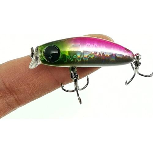 1pc 3.5cm 2.5g Fishing Lure Quality Mini Minnow Lure 3D Eyes Plastic Hard Bait Pesca Artificial Wobblers Crankbait Fishing Baait