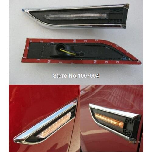 2 pcs car 12V LED Side Turn ligh width lamp car accessories for Chevrolet cruze Side Turn light/ Front fender lamp car styling