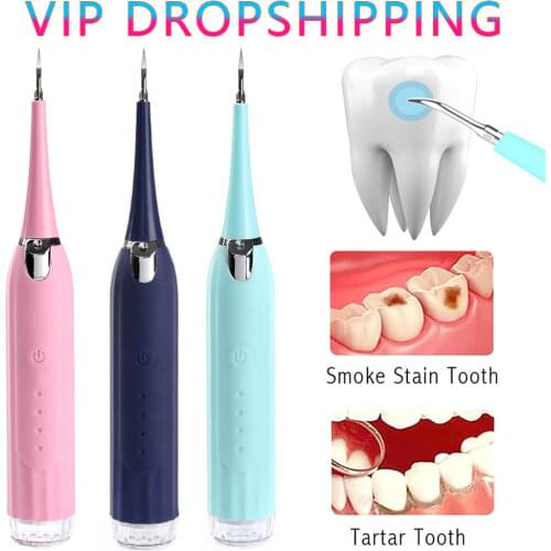 Electric Ultrasonic Sonic Dental Scaler Tooth Calculus Tool Cleaner Stains Tartar Portable Whiten Teeth Tartar Remove