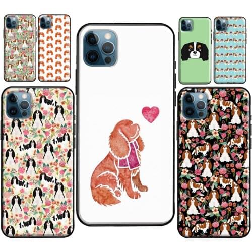Cavalier King Charles Spaniel Case For iPhone XR X XS Max SE 2020 6S 8 7 Plus Coque For iPhone 12 mini 11 Pro Max