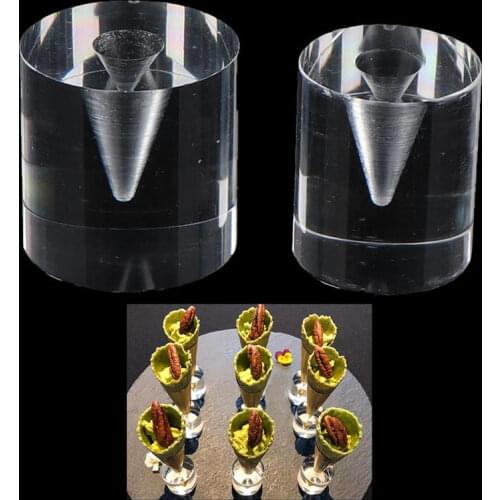 Buffet Display Ice Cream Tool 1PCS Ice Cream Holder Acrylic Cupcake Ice Cream Cones Holder Stand For Wedding Party