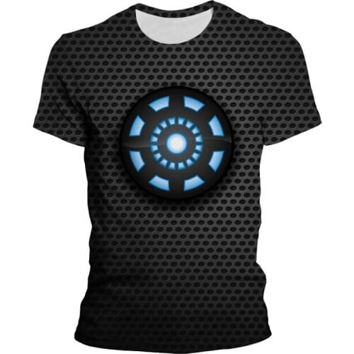 Summer Boy Girl Kids Movie Iron man Fashion Streetwear Men Women Children 3D Printed T Shirt Short Sleeve Casual Cool Tops Tee