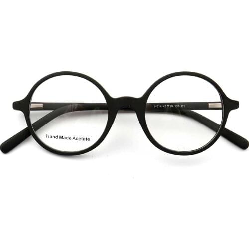 YOUTOP Classic Retro Round Full-Rim Nerd Geek Prescription Eyeglass Frames H014