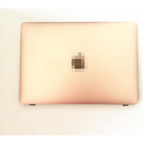 Genuine Rose Golden LCD Screen Display Assembly For MacBook 12" A1534 2015 2016